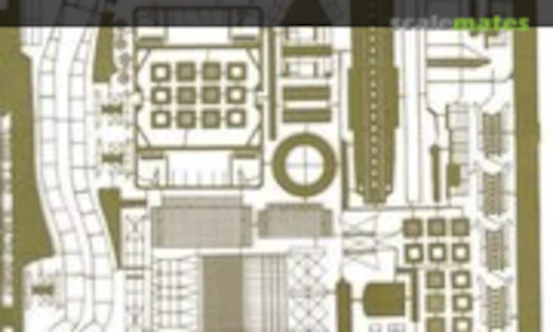 1:600 German Cruiser Prinz Eugen Detail-up set (1 Photo-Etched sheet) (Tom's Modelworks 6007) 6007