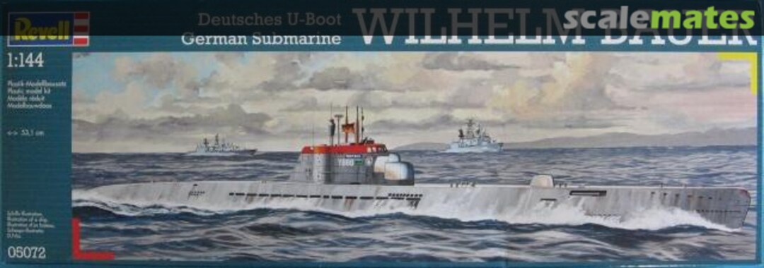 Boxart Deutsche U-Boot German Submarine Wilhelm Bauer 05072 Revell Boxart Deutsche U-Boot German Submarine Wilhelm Bauer 05072 Revell
