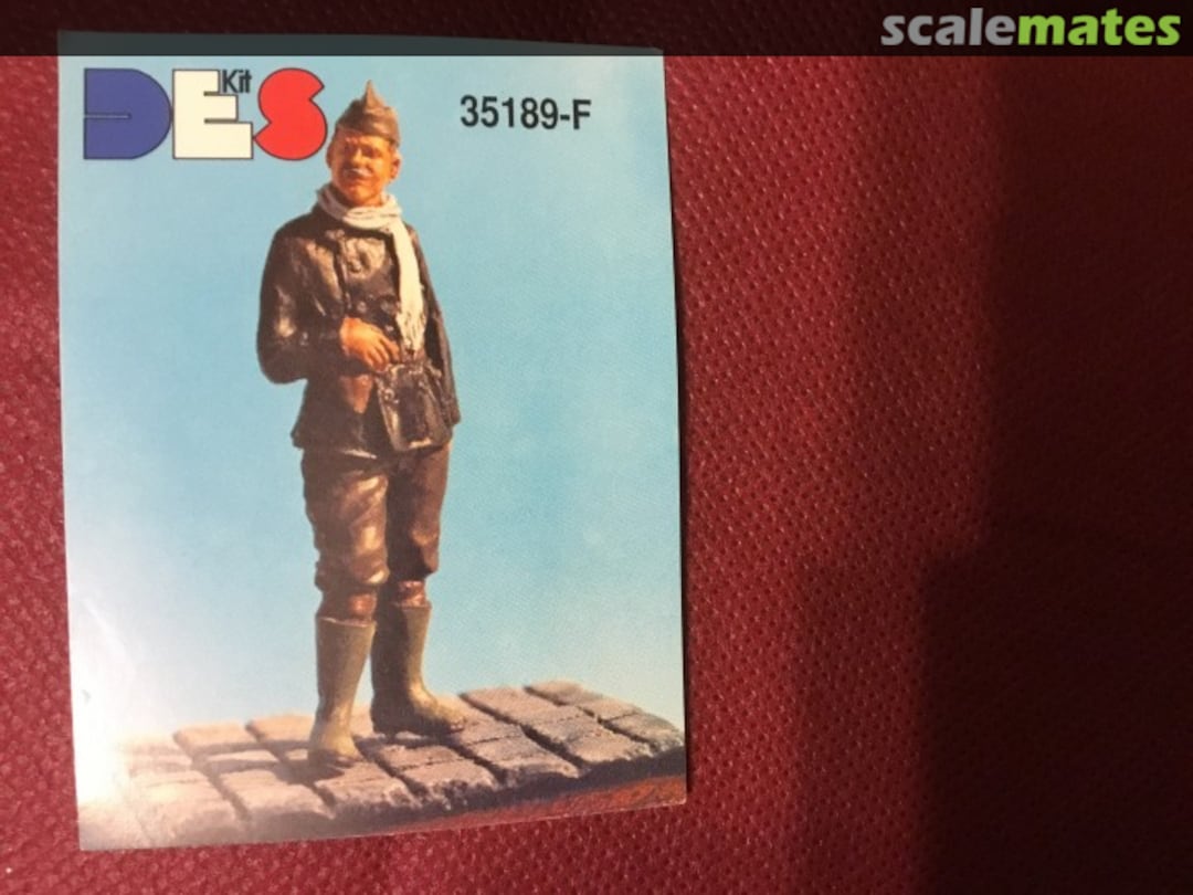 Boxart Driver with forage cap and boots 35189-F DES Kit Boxart Driver with forage cap and boots 35189-F DES Kit