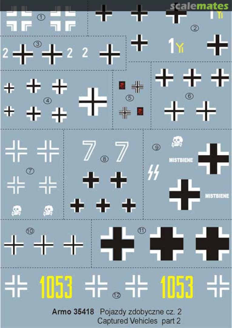 Boxart Captured Vehicles Part 2 35418 Armo Boxart Captured Vehicles Part 2 35418 Armo