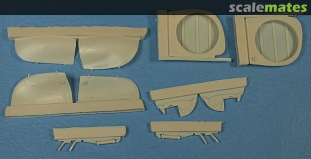 Boxart Me 410B undercarriage set 4166 CMK