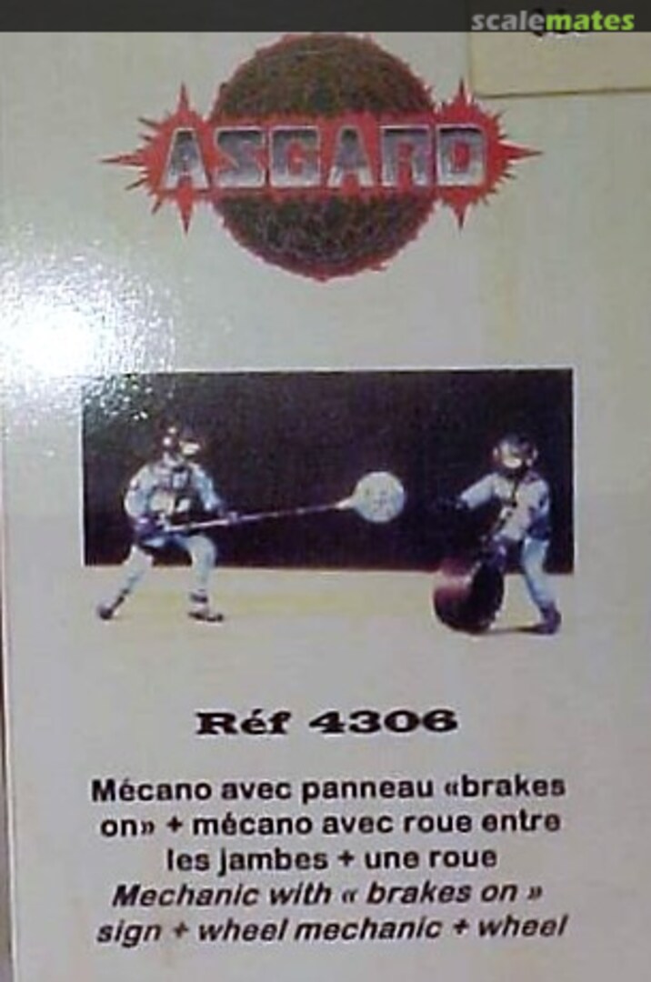Boxart Mechanic with "Brakes on" +Wheel Mechanic + Wheel 4306 Asgard Boxart Mechanic with "Brakes on" +Wheel Mechanic + Wheel 4306 Asgard