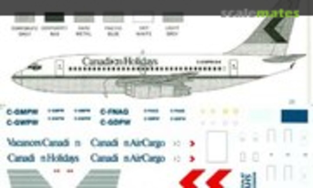 1:200 Boeing 737-200 (Airline Hobby Supplies AHS2049) AHS2049