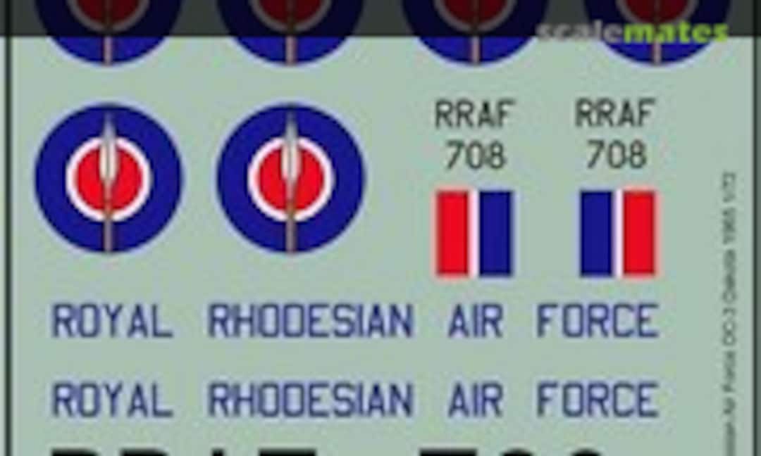 1:48 Royal Rhodesian Air Force DC-3 Dakota (MAV Decals MAV-RZ4814) MAV-RZ4814