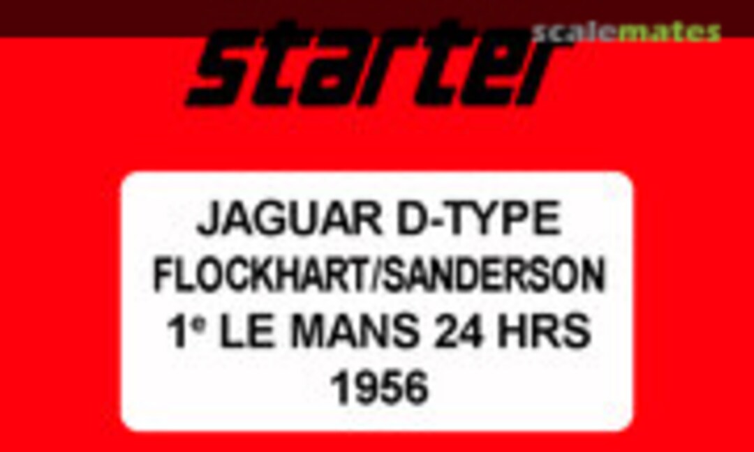 1:43 Jaguar D-Type (Starter JAG007)