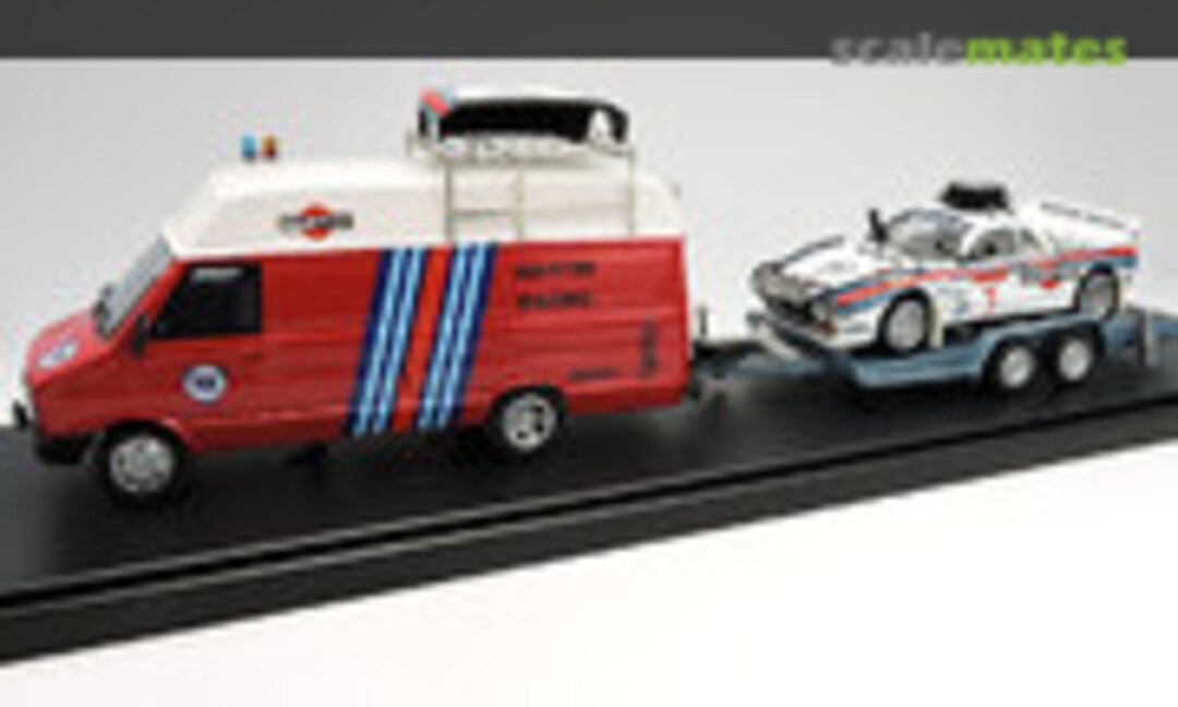 1:43 Fiat 242 + Lancia 037 Rally "MARTINI" (Arena Modelli AREC012) AREC012