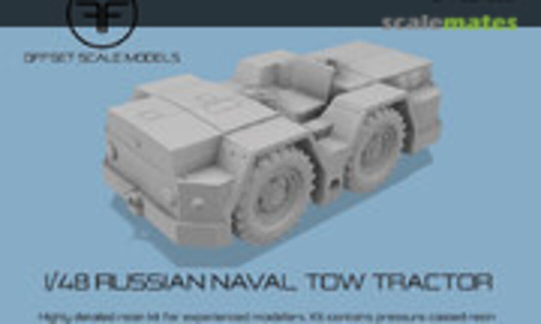 1:48 Russian Naval Tow Tractor (Offset Scale Models OFFS_48001)