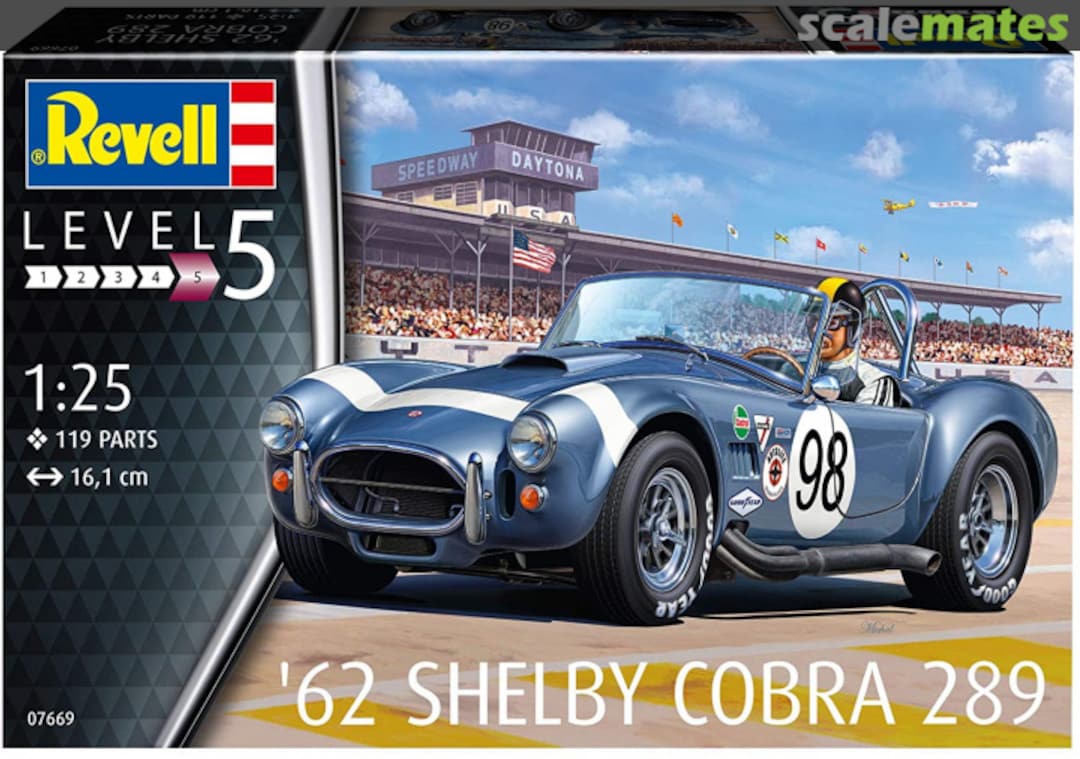 Boxart '62 Shelby Cobra 289 07669 Revell Boxart '62 Shelby Cobra 289 07669 Revell
