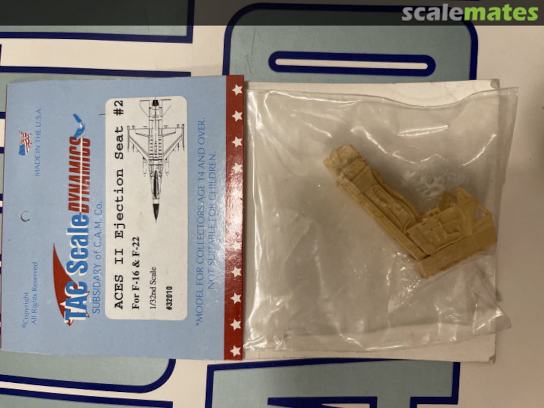 Boxart ACES II Ejection Seat #2 32010 TAC Scale Dynamics Boxart ACES II Ejection Seat #2 32010 TAC Scale Dynamics
