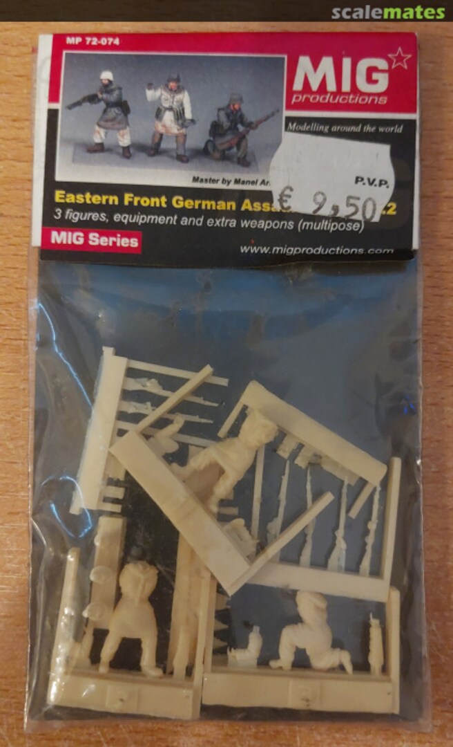 Boxart Eastern Front German Assault Team Vol. 2 MP 72-074 MIG Productions Boxart Eastern Front German Assault Team Vol. 2 MP 72-074 MIG Productions