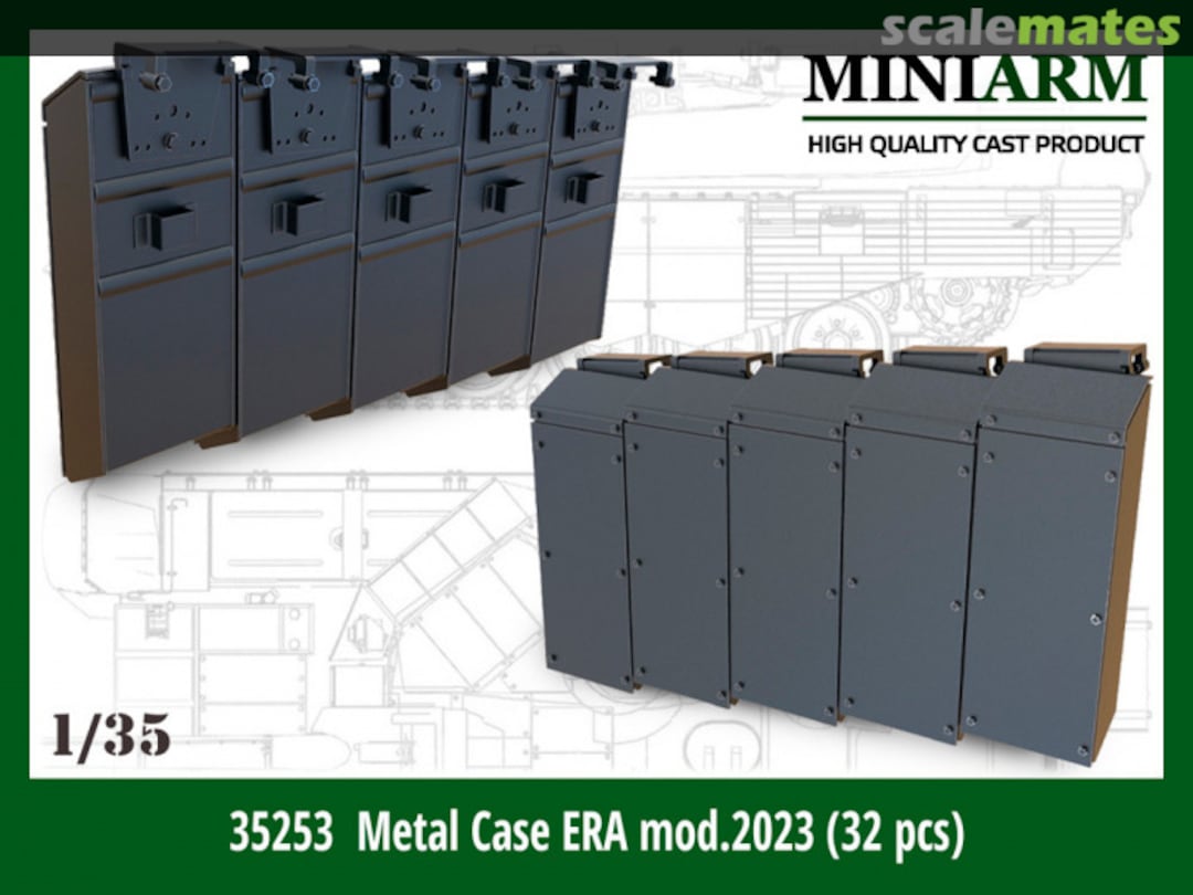 Boxart Metal Case ERA mod. 2023 35253 Miniarm Boxart Metal Case ERA mod. 2023 35253 Miniarm