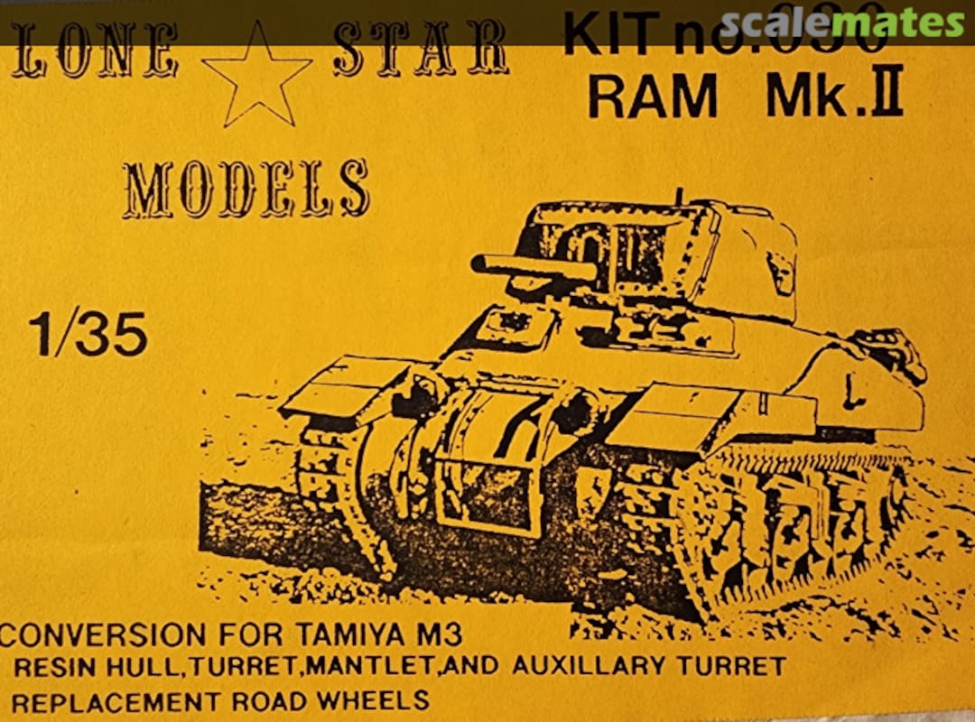 Boxart Ram Mk. ll 030 Lone Star Models Boxart Ram Mk. ll 030 Lone Star Models