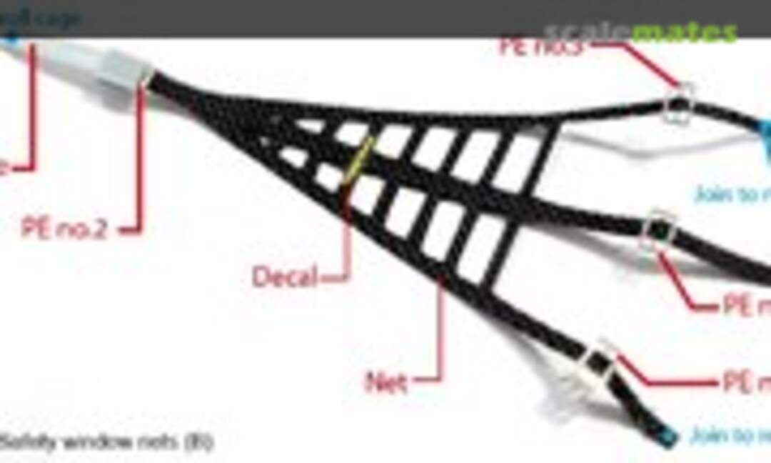 1:24 Safety window nets (B) (ZoomOn ZT047) ZT047