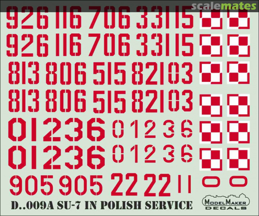 Boxart Su-7 D72009A ModelMaker