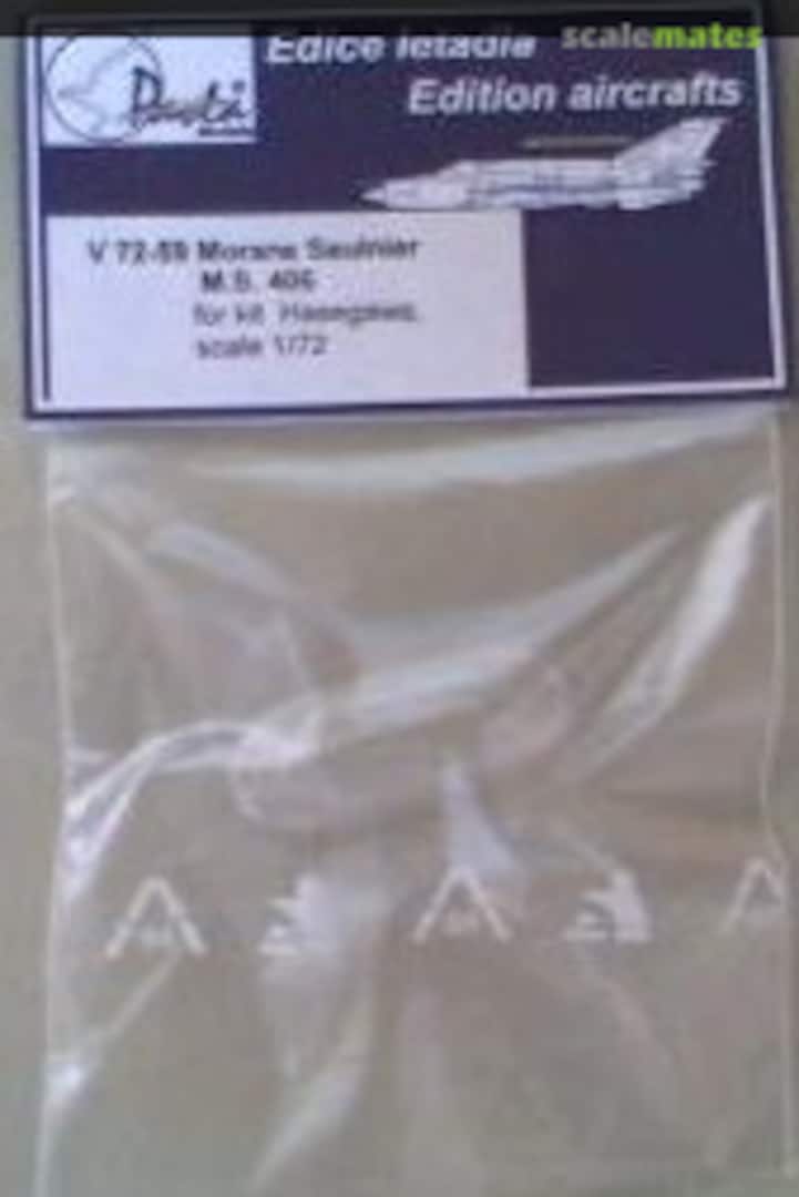 Boxart Morane Saulnier M.S. 406 Canopy V72-59 Pavla Models Boxart Morane Saulnier M.S. 406 Canopy V72-59 Pavla Models