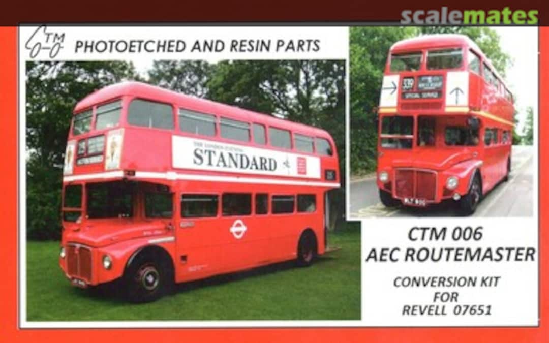 Boxart AEC Routemaster CTM 006 Czech Truck Model Boxart AEC Routemaster CTM 006 Czech Truck Model