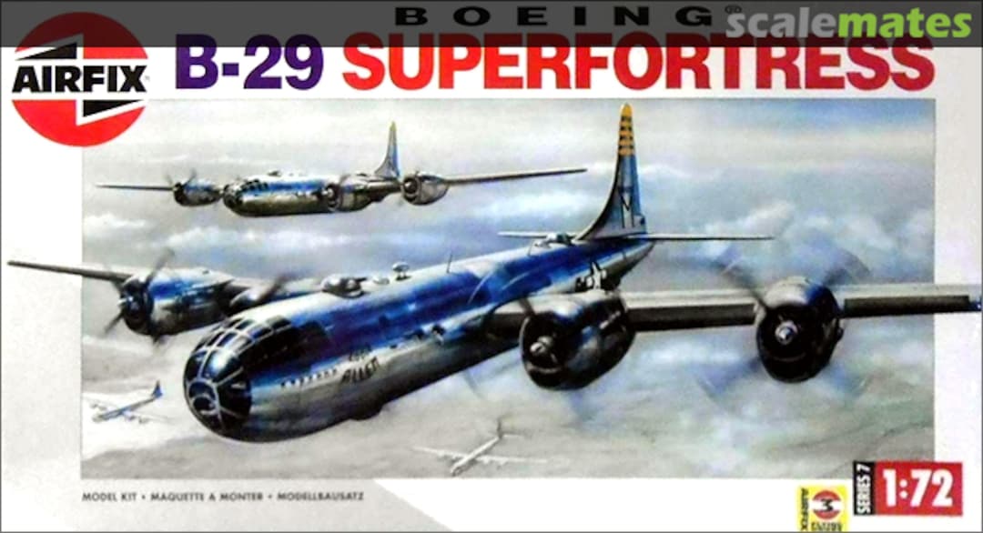 Boxart Boeing B-29 Superfortress 07001 Airfix Boxart Boeing B-29 Superfortress 07001 Airfix