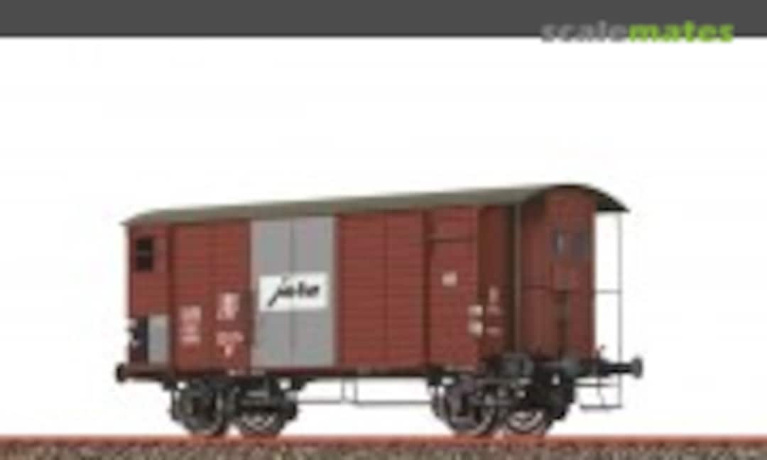 Gedeckter Güterwagen K2 Jura SBB DC (Brawa 47898)