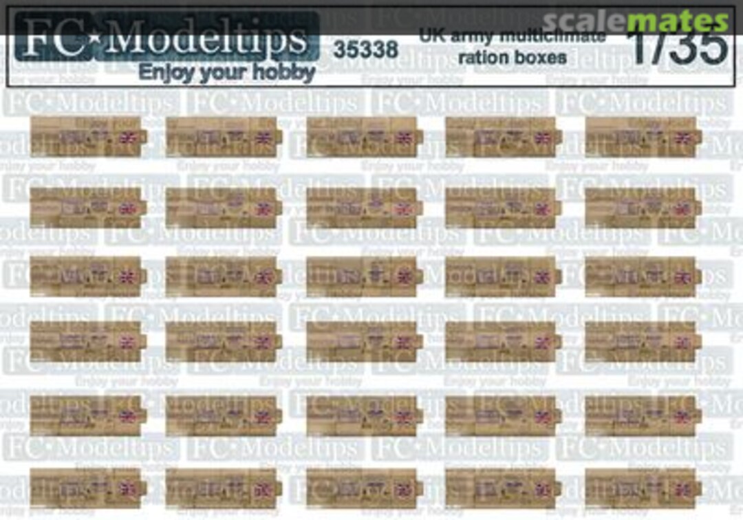 Boxart Modern english ration boxes Multiclimate 35338 FC Model Trend Boxart Modern english ration boxes Multiclimate 35338 FC Model Trend