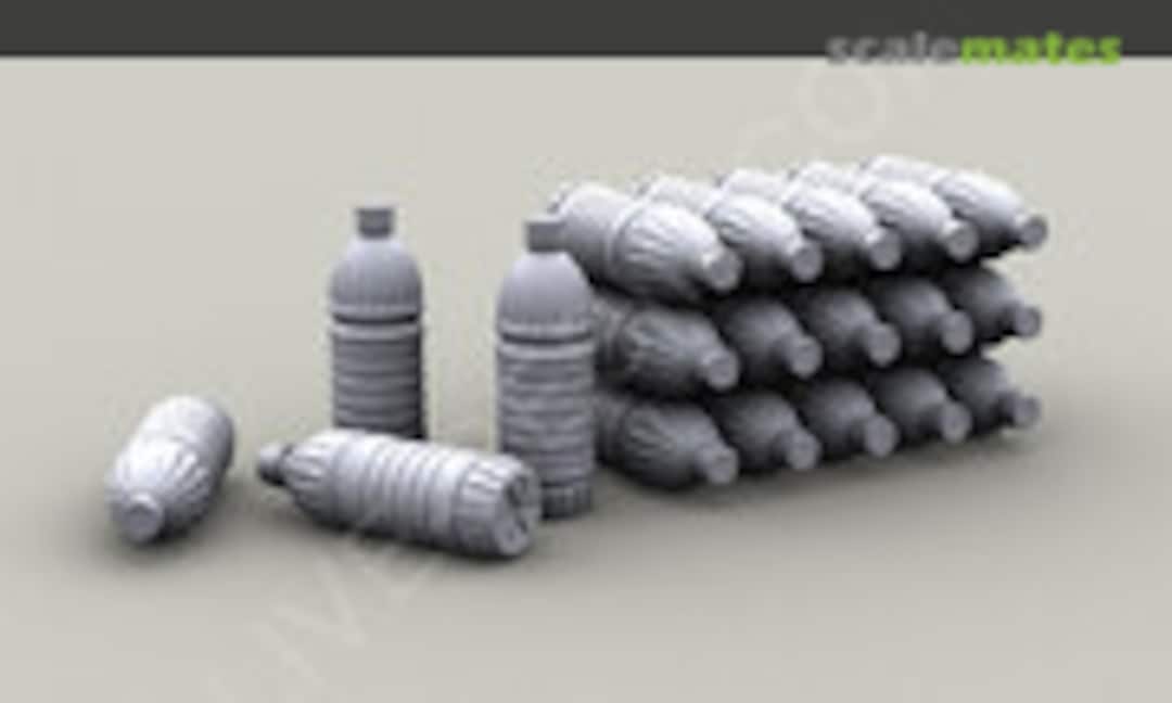 1:35 Plastic Water Bottles (19 Pcs.) (Live Resin LRE-35126) LRE-35126