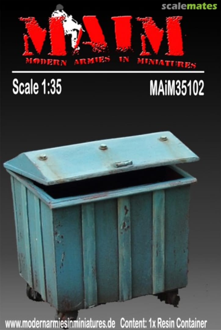 Boxart Trash Container MAIM35102 MAiM Boxart Trash Container MAIM35102 MAiM