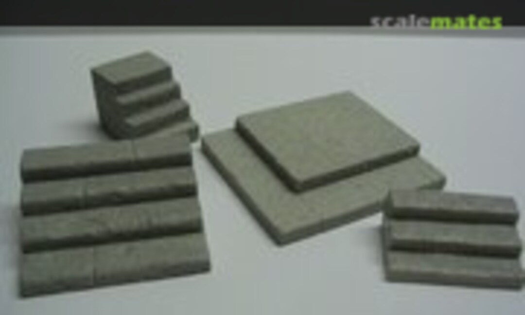 Stairs Set (4 pcs.) (Reality in Scale 35059)