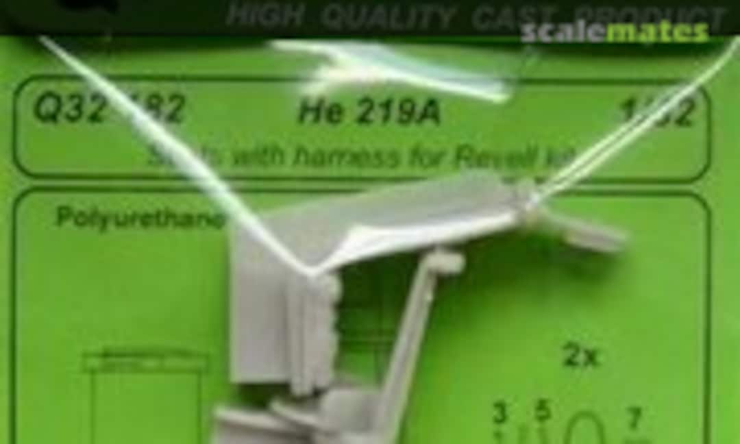 1:32 He 219A - Seat with harness (CMK Q32182) Q32182