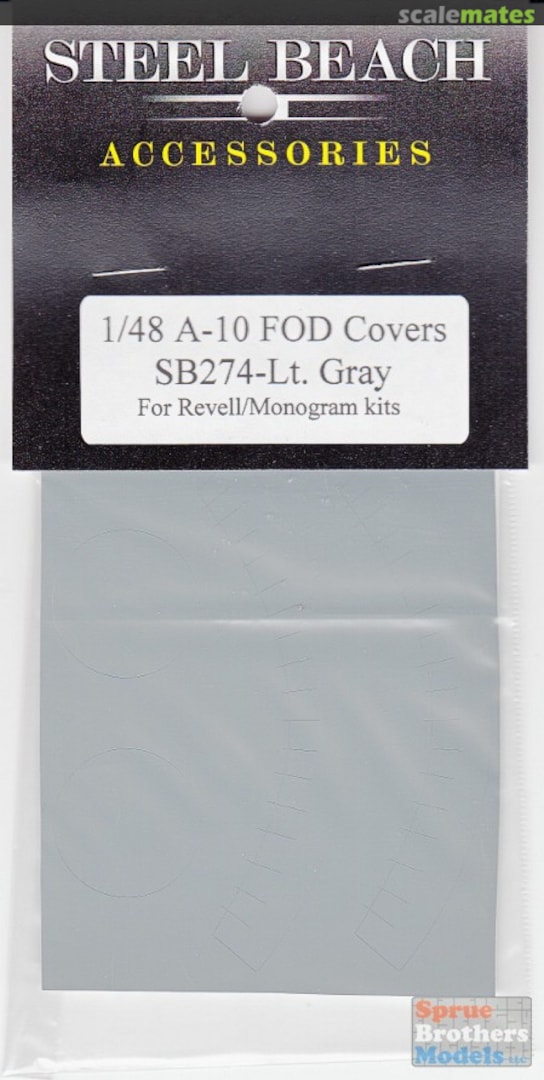 Boxart Light Gray A-10 Thunderbolt II FOD Covers 49074 Steel Beach Boxart Light Gray A-10 Thunderbolt II FOD Covers 49074 Steel Beach