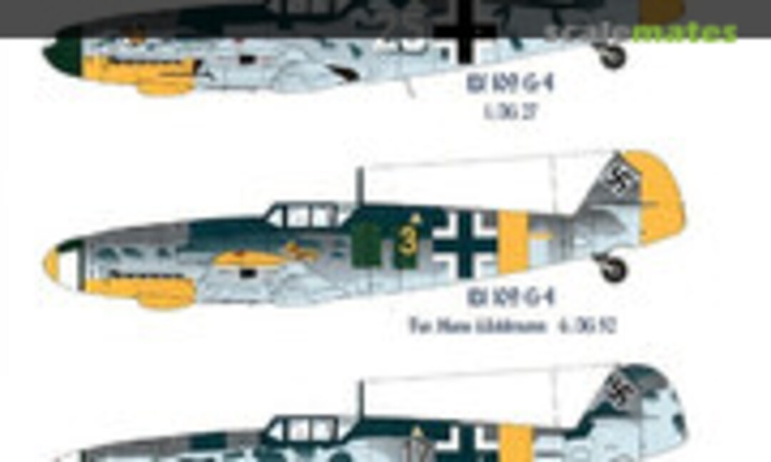 1:48 Messerschmitt Bf 109G-4s (Eagle Editions EagleCals EC48-48) EagleCals EC48-48
