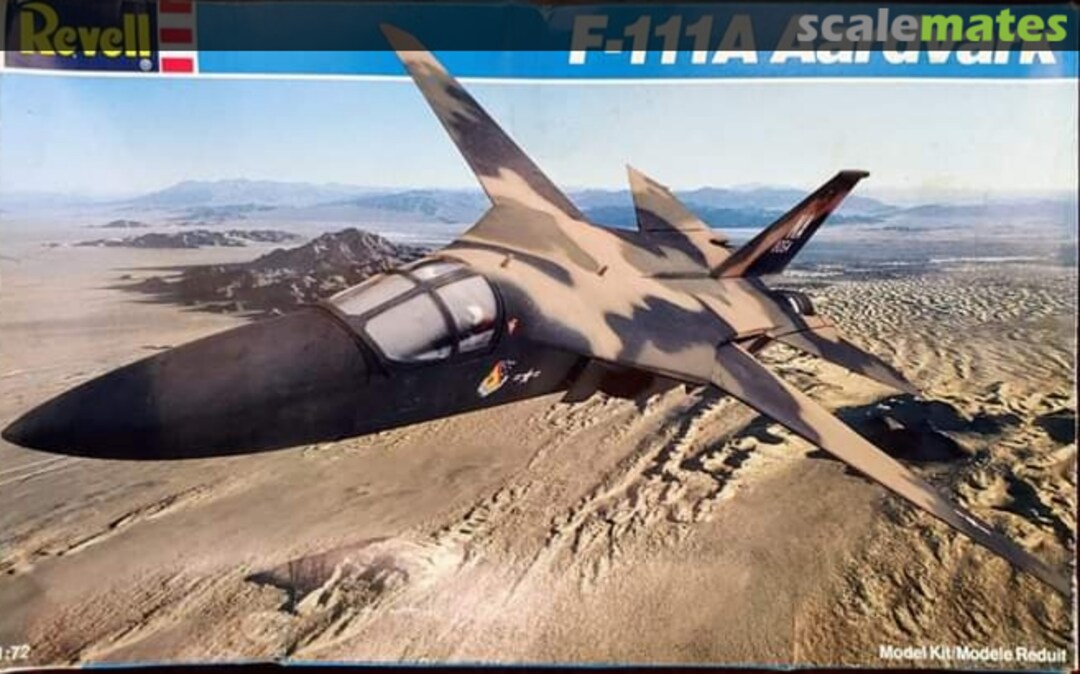 Boxart F-111A Aardvark 4458 Revell Boxart F-111A Aardvark 4458 Revell