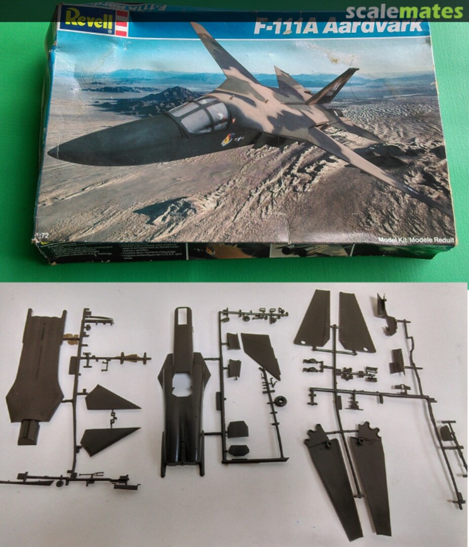Contents F-111A Aardvark 4458 Revell Contents F-111A Aardvark 4458 Revell