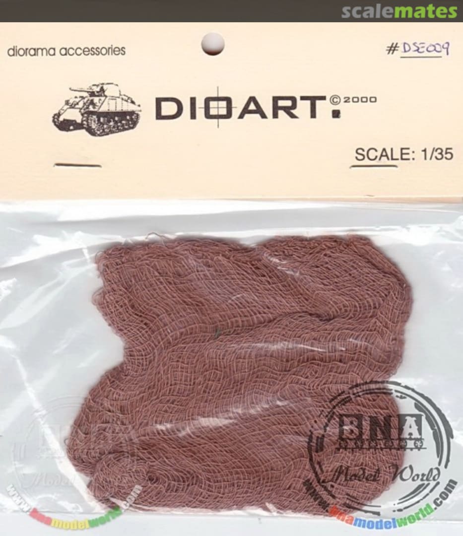 Boxart WWII Brown Camouflage Netting DSE009 DioArt Boxart WWII Brown Camouflage Netting DSE009 DioArt
