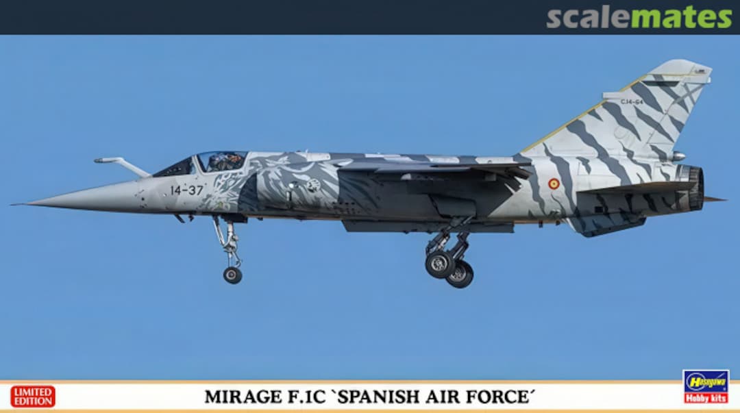 Boxart Mirage F.1C (2 kits) 02204 Hasegawa Boxart Mirage F.1C (2 kits) 02204 Hasegawa