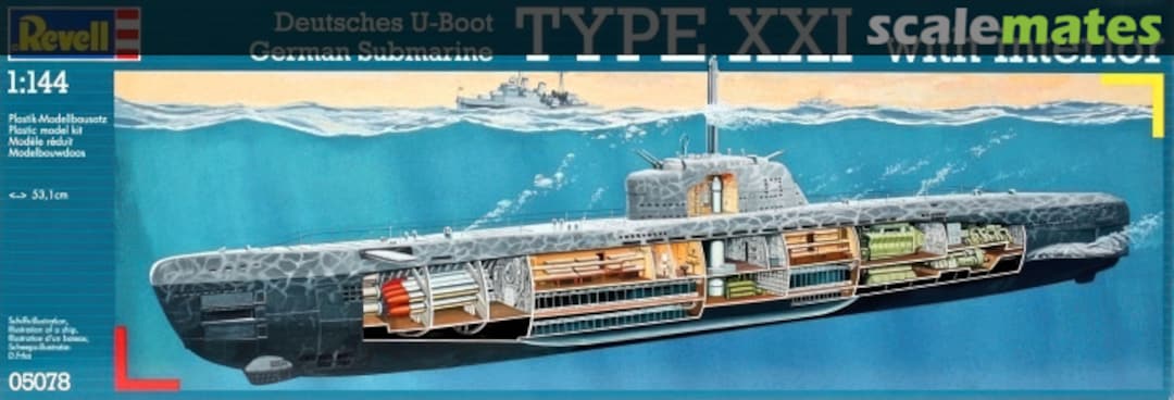 Boxart Type XXI 05078 Revell Boxart Type XXI 05078 Revell