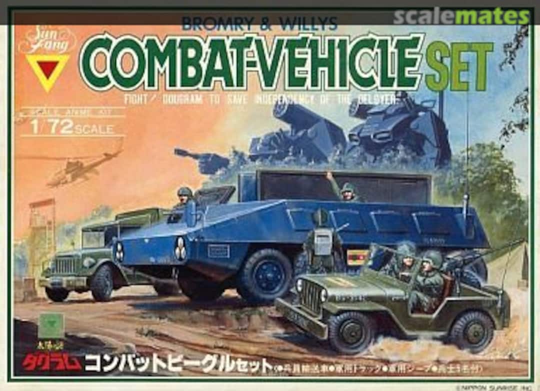 Boxart Combat-Vehicle Set 440024 Takara Boxart Combat-Vehicle Set 440024 Takara