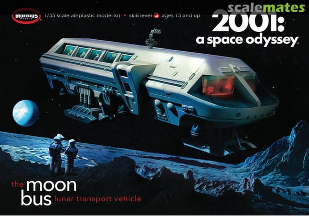 Boxart the Moon Bus 2001-1 Moebius Models