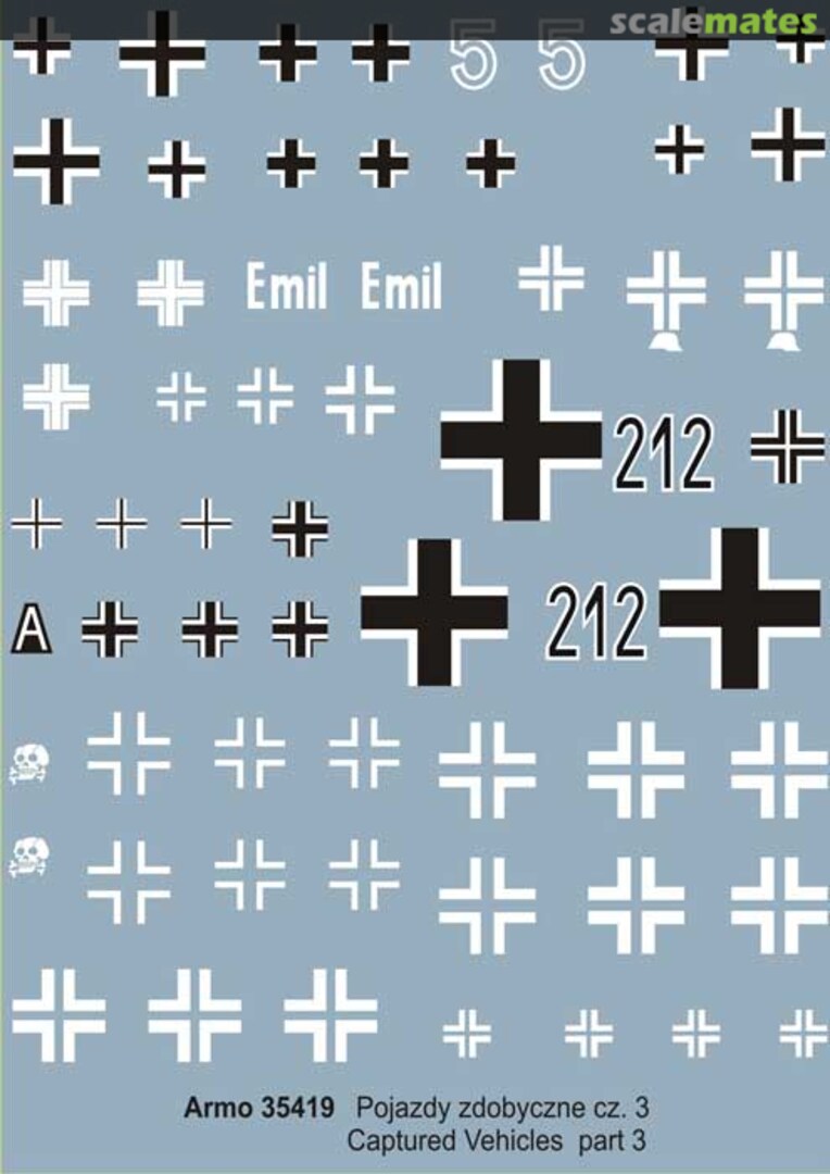 Boxart Captured Vehicles Part 3 35419 Armo Boxart Captured Vehicles Part 3 35419 Armo