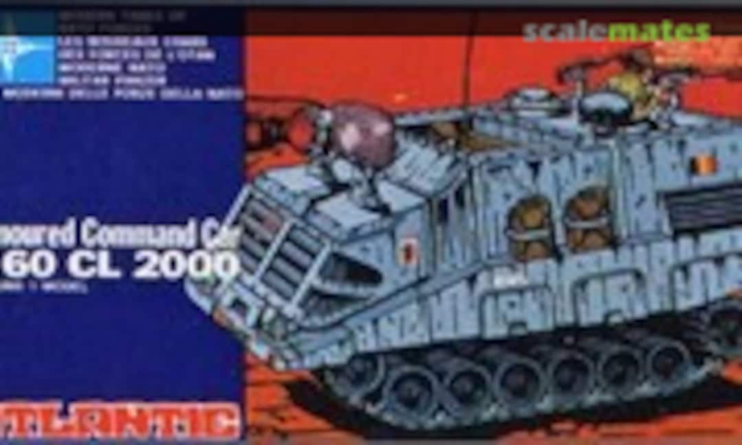 1:87 Armoured Command Car M60 CL 2000 (Atlantic 608) 608