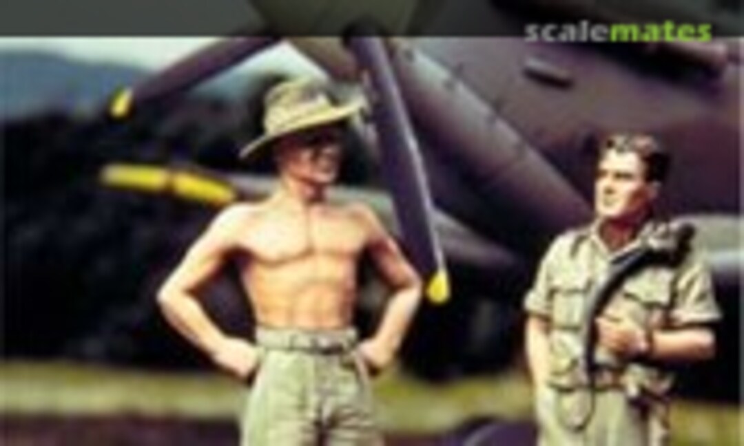 1:48 Australian Pilot & Crew (2) (Jaguar 48007) 48007