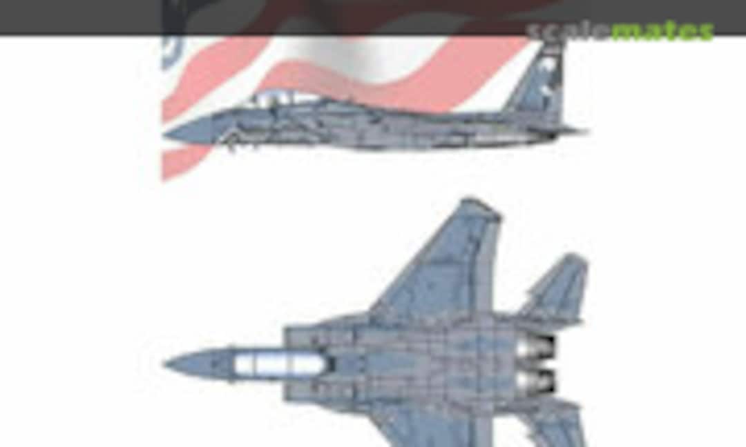 1:48 F-15C Colorful Eagles 173rd FW Oregon and 114th FS (Galaxy Model G48009) G48009