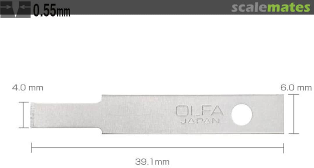 Boxart Narrow chisel blade KB4-NF/5 Olfa Boxart Narrow chisel blade KB4-NF/5 Olfa