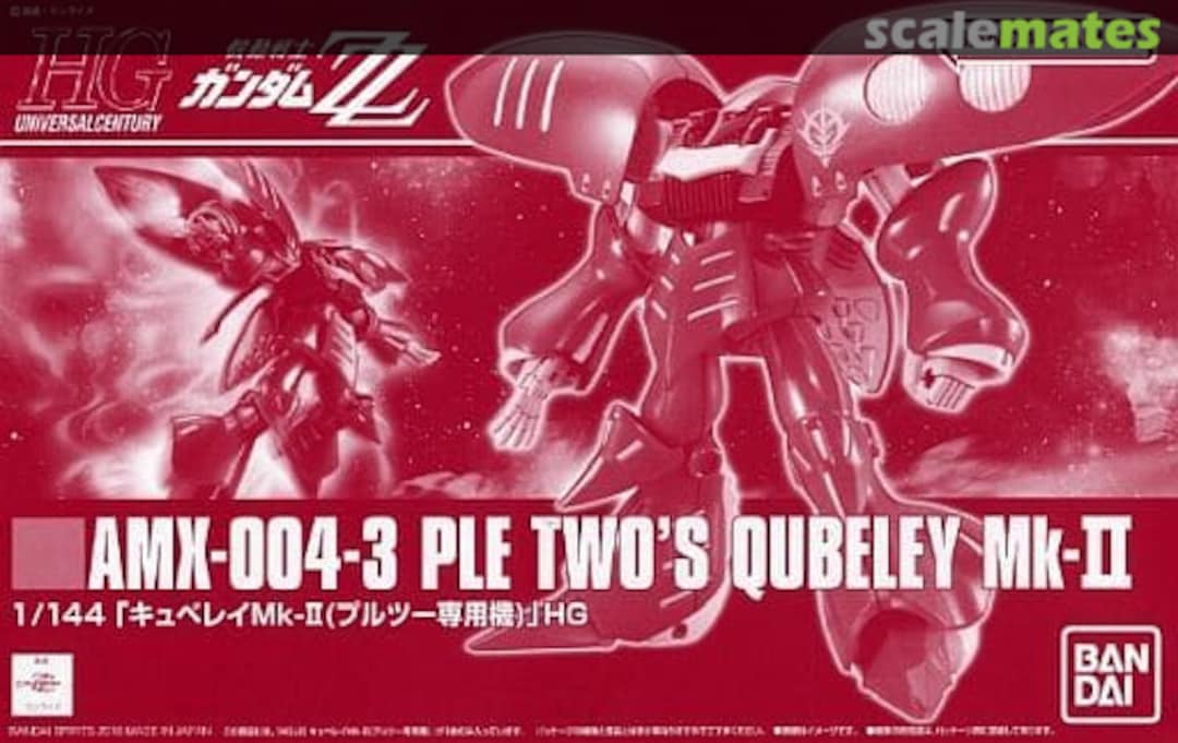 Boxart AMX-004-3 Ple Two's Qubeley Mk-II 5063868 Bandai Spirits Boxart AMX-004-3 Ple Two's Qubeley Mk-II 5063868 Bandai Spirits