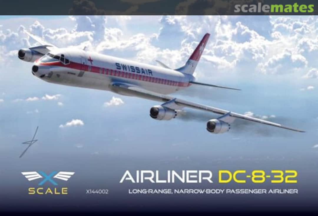 Boxart Douglas DC-8-32 Swissair X144002 X-Scale Boxart Douglas DC-8-32 Swissair X144002 X-Scale