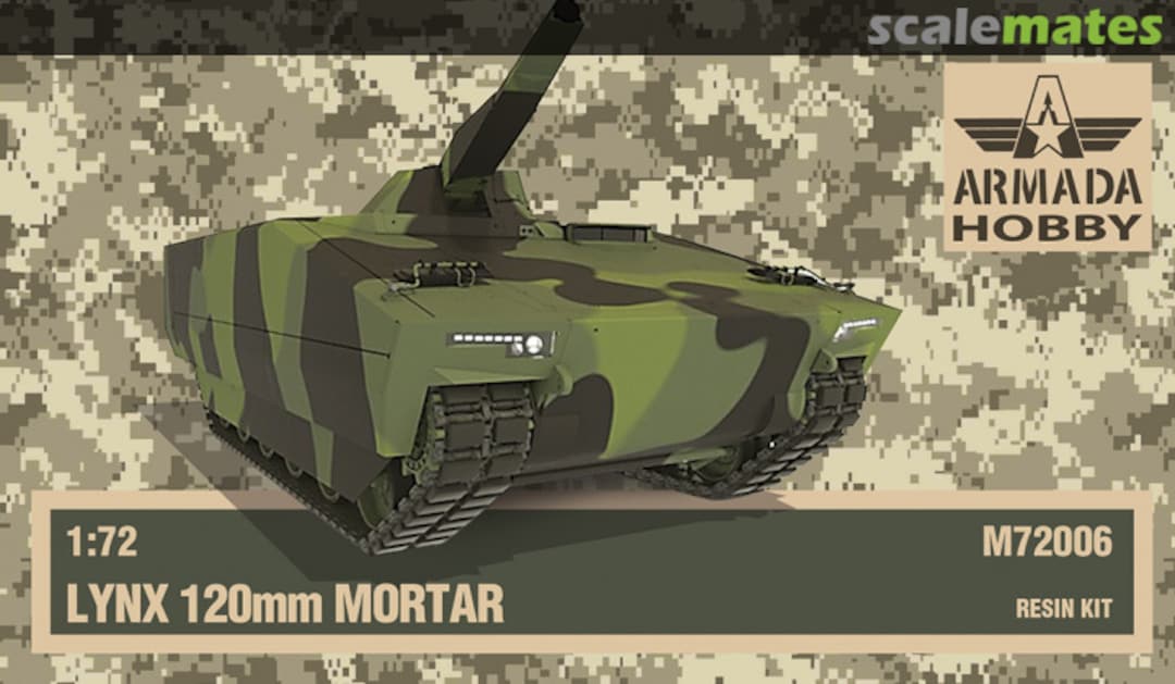 Boxart Lynx Mortar Carrier M72006 Armada Hobby