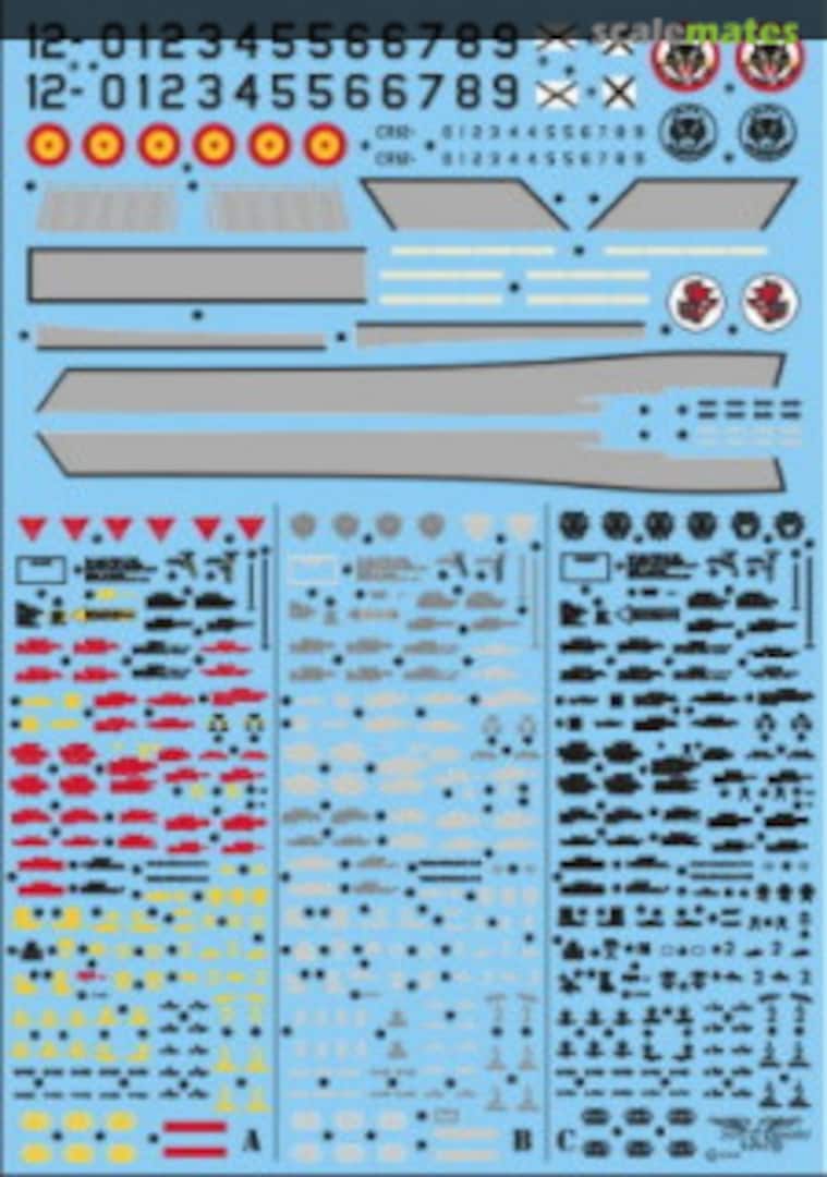 Boxart McDonnell Douglas RF-4C Phantom II SE948 Series Españolas Boxart McDonnell Douglas RF-4C Phantom II SE948 Series Españolas