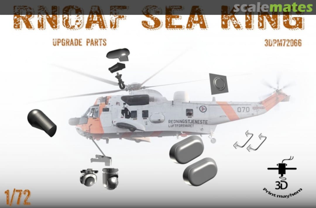 Boxart RNoAF Sea King Upgrade Parts 3DPM72066 3D Print Mayhem