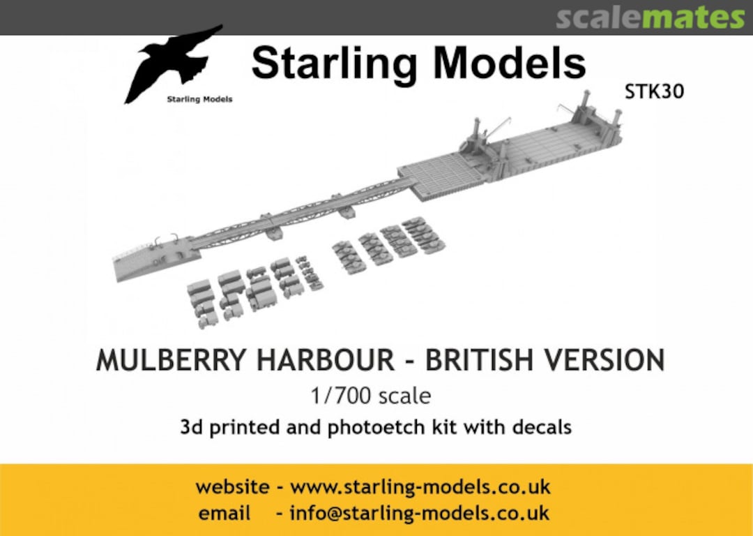 Boxart Mulberry Harbour STK30 Starling Models Boxart Mulberry Harbour STK30 Starling Models