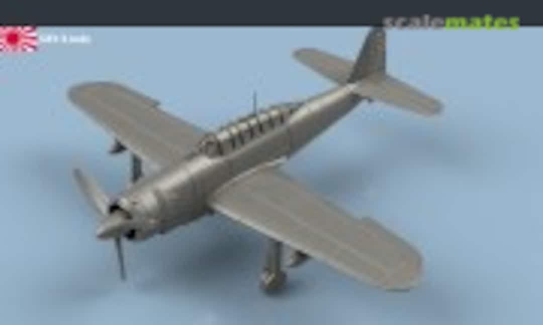 1:400 Yokosuka D4Y3 Judy - 3D printing (5 pcs) (L'Arsenal 3D400456) 3D400456