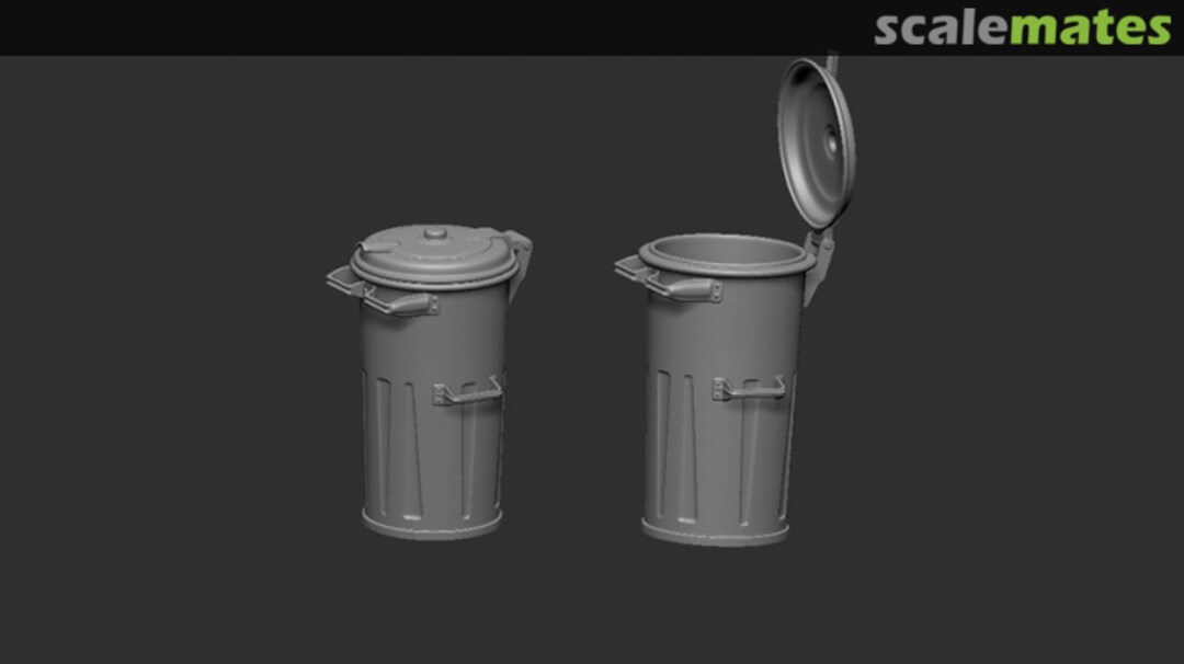 Boxart Tin Dustbin - present C076-72 Firma49 Boxart Tin Dustbin - present C076-72 Firma49