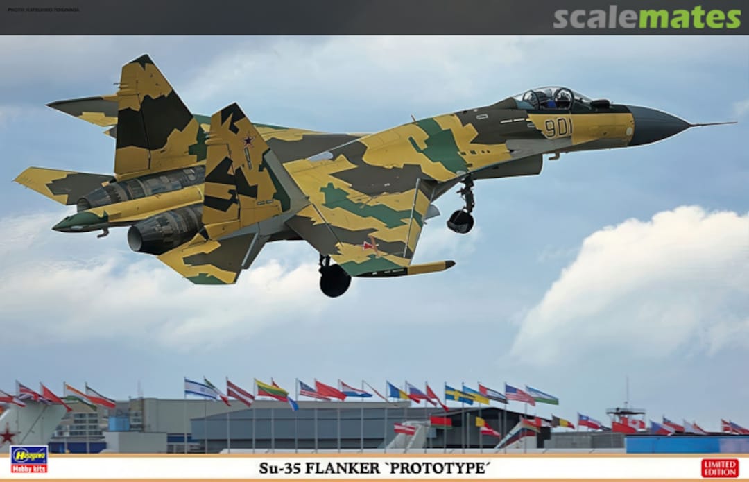 Boxart Su-35 Flanker "Prototype" 02134 Hasegawa Boxart Su-35 Flanker "Prototype" 02134 Hasegawa